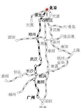 平汉铁路是从哪到哪里的铁路