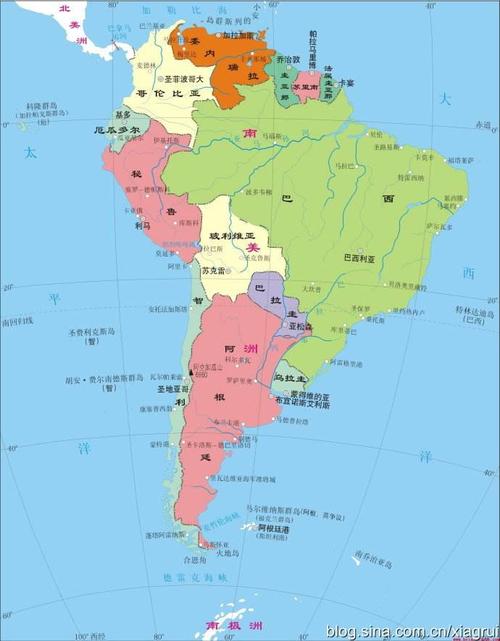 南美洲有哪些国家酷知科普的相关图片